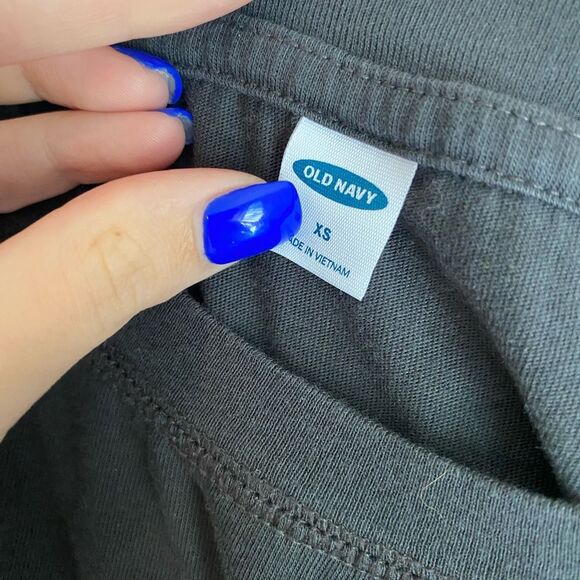 Old Navy XS Grey Graphic summer state of mind muscle tank - Picture 4 of 6